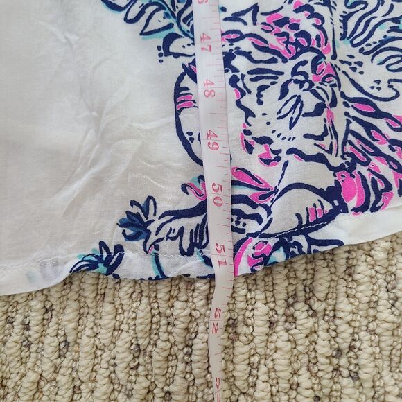 Lilly Pulitzer x Target Wavepool Caftan Swim Cover Up Beach Maxi Dress Size 1X - Picture 12 of 13